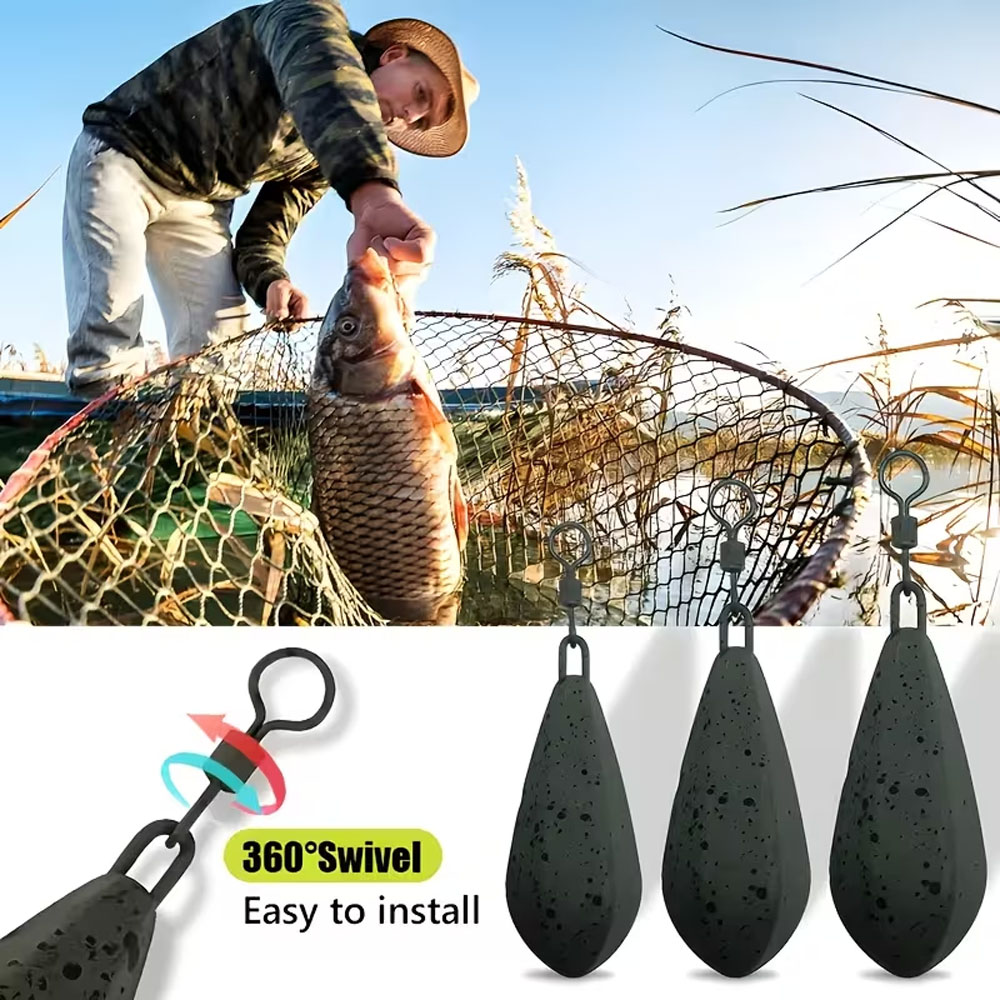Paquete de 4 Pesas de Pesca de - Saltwater Line reseña y precio