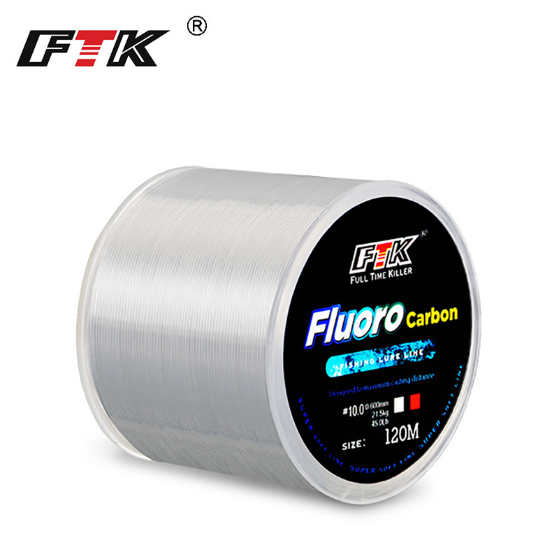 FTK-sedal de pesca de 120m, 0, - Fluorocarbon Line reseña y precio