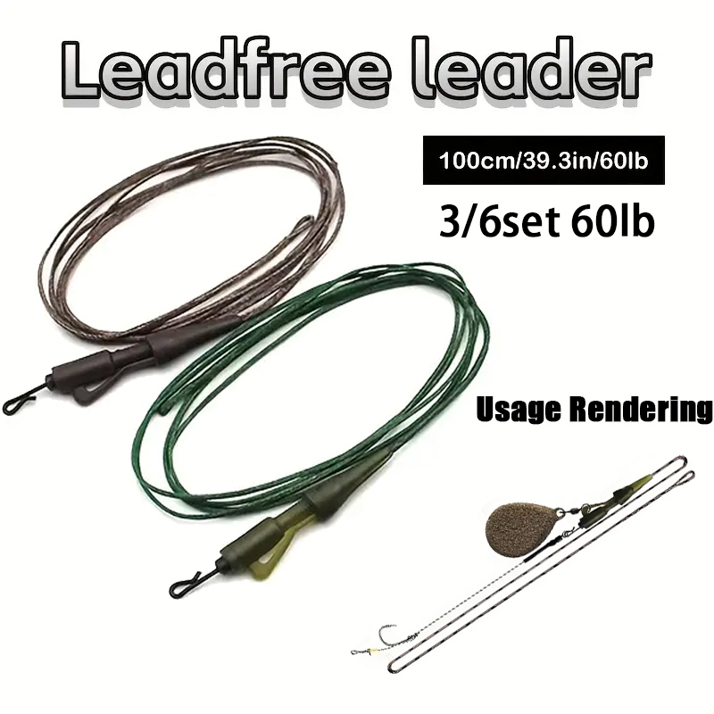 Línea de pesca de carpa, 3/6 u - Monofilament Line reseña y precio