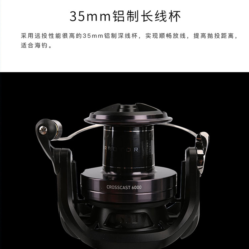 Carrete de pesca DAIWA CROSSCA - Daiwa Reel Bg reseña y precio