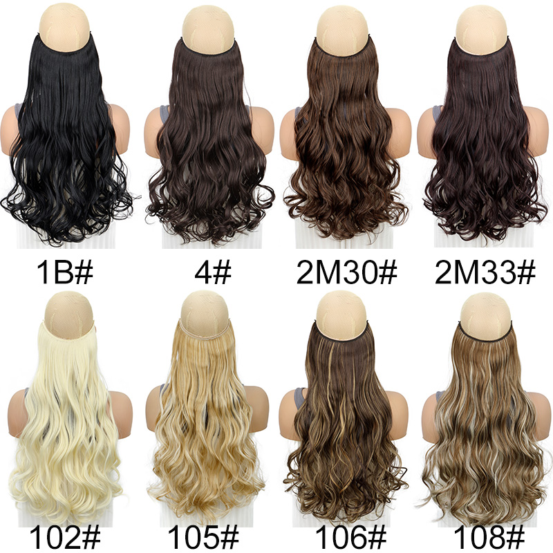 Extensiones de cabello sintéti - Monofilament Line reseña y precio